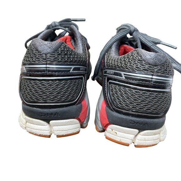 Brooks GTS 17 Womans pink gray running sneakers SZ 9D SKU 9421 - Picture 12 of 16